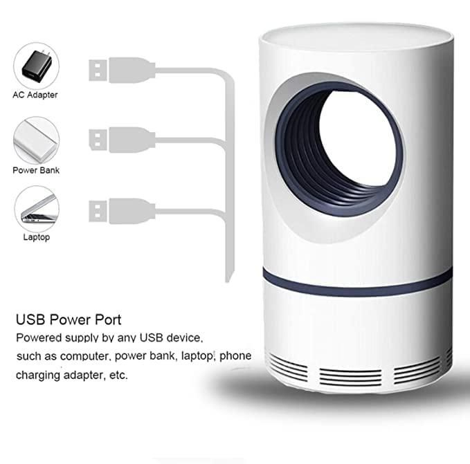 Mosquito Killer Lamp With USB Powered – Safe for Kids & Pets