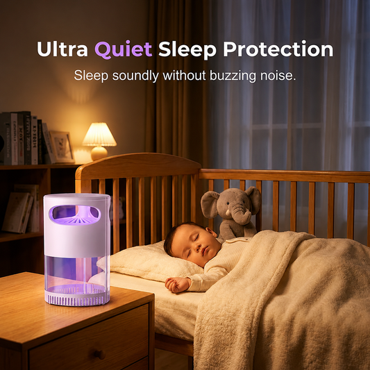 Mosquito Killer Lamp With USB Powered – Safe for Kids & Pets