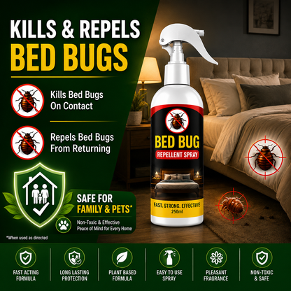 PowerGuard Anti Bed Bug, Rat & Lizard Repellent Spray (250ML)
