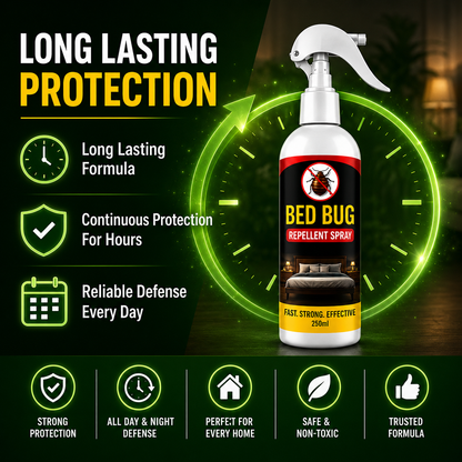 PowerGuard Anti Bed Bug, Rat & Lizard Repellent Spray (250ML)